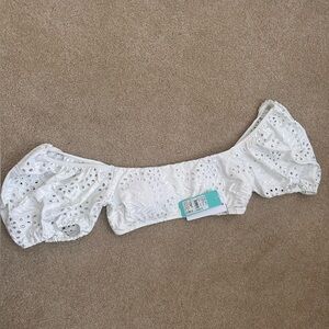 Seafolly Puff Sleeve Bandeau